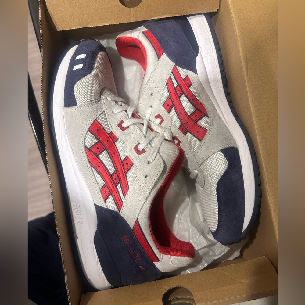 ASICS Gel Lyte III “Emerging Markets” Navy & Red